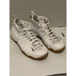 Nike Air Foamposite  624041-102 Men’s Size 10 White Gum 2015 Shoes